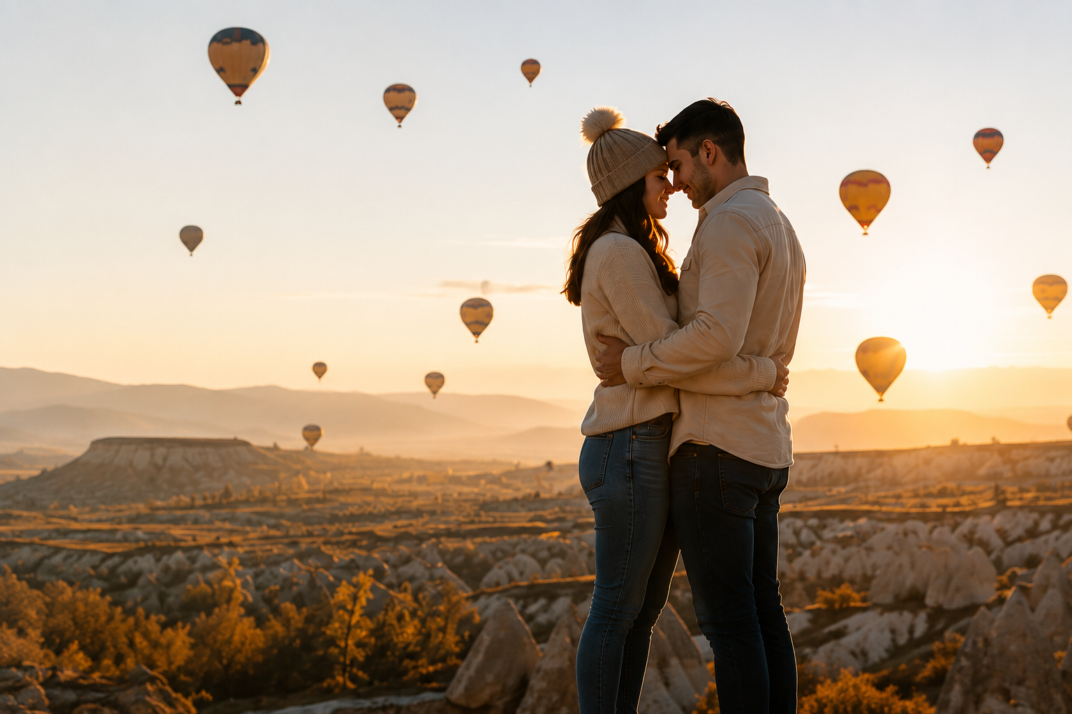 Juan y María en Capadocia